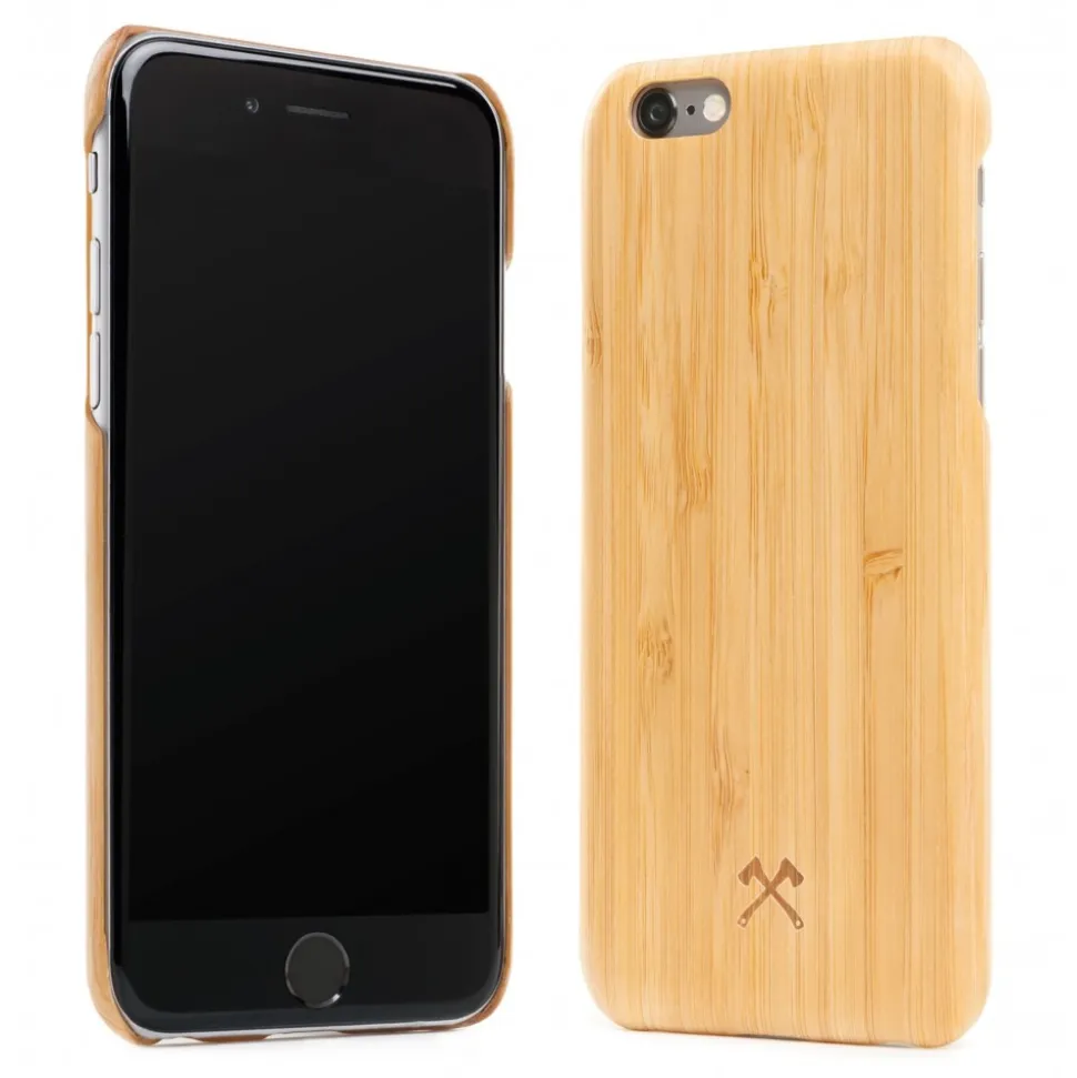 Woodcessories - Bamboo / Cevlar Cover - iPhone 6 Plus / 6 s Plus - Wooden Cover - Eco Case - Cevlar Collection - Avvenice