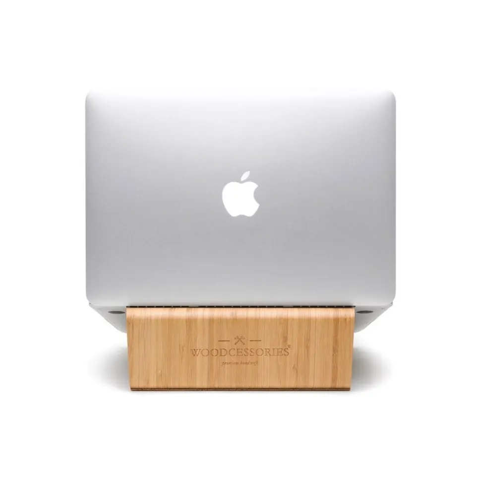 Woodcessories - Bamboo / MacBook Stand - MacBook - Eco Lift Mini - Wooden MacBook Support - Avvenice