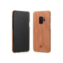 Woodcessories - Cherry / Cevlar Cover - Samsung S9 - Wooden Cover - Eco Case - Ultra Slim - Cevlar Collection - Avvenice