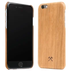 Woodcessories - Cherry / Cevlar Cover - iPhone 6 Plus / 6 s Plus - Wooden Cover - Eco Case - Cevlar Collection - Avvenice