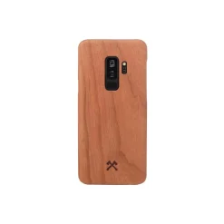 Woodcessories - Cherry / Cevlar Cover - Samsung S9+ - Wooden Cover - Eco Case - Ultra Slim - Cevlar Collection - Avvenice
