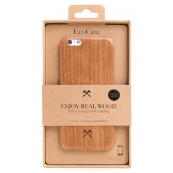 Woodcessories - Cherry / Cevlar Cover - Samsung S8 - Wooden Cover - Eco Case - Ultra Slim - Cevlar Collection - Avvenice