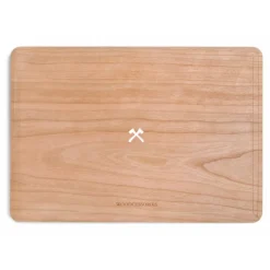 Woodcessories - Cherry / MacBook Skin Cover - MacBook 13 Pro - Eco Skin - Axe Logo - Wooden MacBook Cover - Avvenice