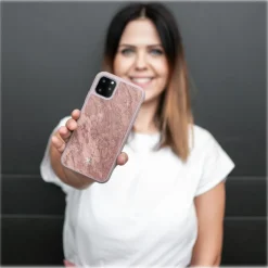 Woodcessories - Eco Bumper - Stone Cover - Canyon Red - iPhone 11 - Real Stone Cover - Eco Case - Bumper Collection - Avvenice