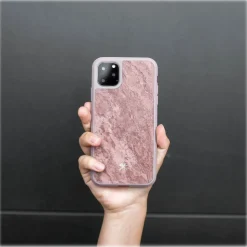 Woodcessories - Eco Bumper - Stone Cover - Canyon Red - iPhone 11 - Real Stone Cover - Eco Case - Bumper Collection - Avvenice