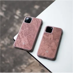 Woodcessories - Eco Bumper - Stone Cover - Canyon Red - iPhone 11 - Real Stone Cover - Eco Case - Bumper Collection - Avvenice