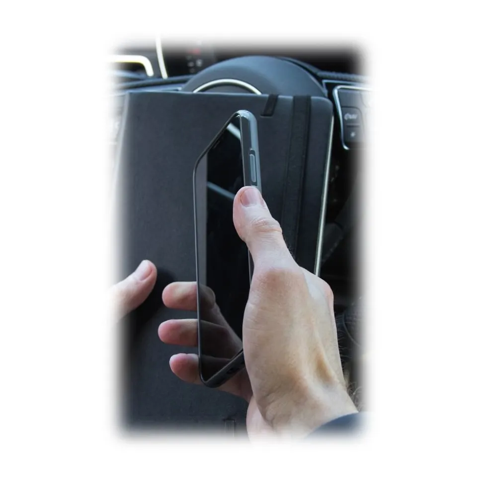 Woodcessories - Eco Bumper - Stone Cover - Volcano Black - iPhone 8 / 7 - Real Stone Cover - Eco Case - Bumper Collection - Avvenice