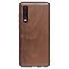 Woodcessories - Eco Bumper - Walnut Cover - Black - Huawei P30 - Wooden Cover - Eco Case - Bumper Collection - Avvenice