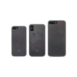 Woodcessories - Eco Bumper - Stone Cover - Volcano Black - iPhone XR - Real Stone Cover - Eco Case - Bumper Collection - Avvenice
