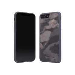 Woodcessories - Eco Bumper - Stone Cover - Camo Gray - iPhone 8 / 7 - Real Stone Cover - Eco Case - Bumper Collection - Avvenice