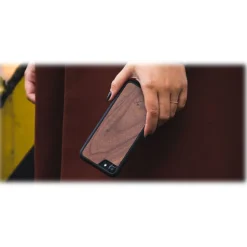 Woodcessories - Eco Bumper - Walnut Cover - Black - iPhone XS Max - Wooden Cover - Eco Case - Bumper Collection - Avvenice
