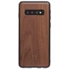 Woodcessories - Eco Bumper - Walnut Cover - Black - Samsung S10 - Wooden Cover - Eco Case - Bumper Collection - Avvenice