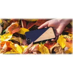 Woodcessories - Eco Split - Maple Cover - Navy - iPhone XS Max - Wooden Cover - Eco Case - Split Collection - Avvenice