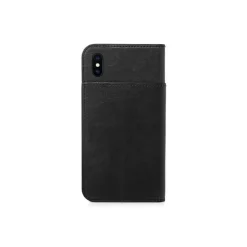 Woodcessories - Eco Wallet Flip Cover - Real Wood and Leather - Rich Walnut - iPhone 8 / 7 - Eco Case - Flip Collection - Avvenice