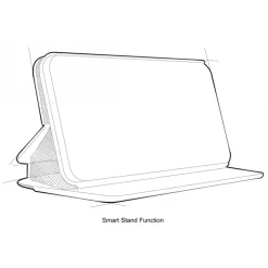 Woodcessories - Eco Wallet Flip Cover - Real Wood and Leather - Rich Walnut - iPhone XS Max - Eco Case - Flip Collection - Avvenice