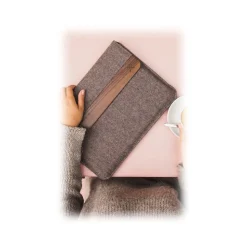 Woodcessories - MacBook Eco Pouch Cover - Walnut and Wool - MacBook 11 12 13 - Mac Case - Real Wood MacBook Bag - Avvenice