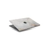 Woodcessories - Real Stone MacBook Cover - Antique White - MacBook 12 - Eco Skin Stone - Apple Logo - Avvenice