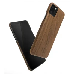 Woodcessories - Walnut / Cevlar Cover - iPhone 11 - Wooden Cover - Eco Case - Ultra Slim - Cevlar Collection - Avvenice
