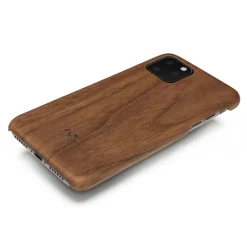 Woodcessories - Walnut / Cevlar Cover - iPhone 11 - Wooden Cover - Eco Case - Ultra Slim - Cevlar Collection - Avvenice