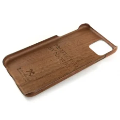 Woodcessories - Walnut / Cevlar Cover - iPhone 11 Pro - Wooden Cover - Eco Case - Ultra Slim - Cevlar Collection - Avvenice