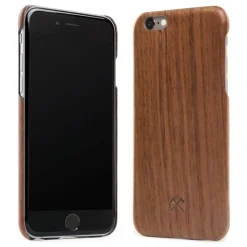 Woodcessories - Walnut / Cevlar Cover - iPhone 6 Plus / 6 s Plus - Wooden Cover - Eco Case - Cevlar Collection - Avvenice
