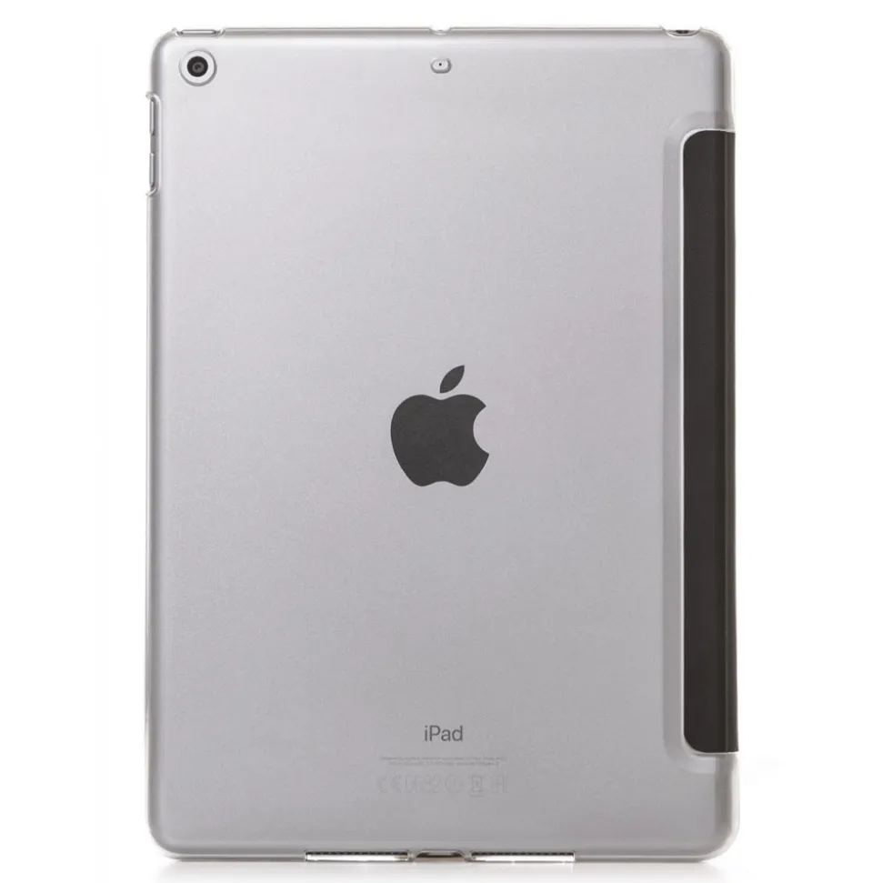 Woodcessories - Walnut / Leather / Transclucent Hardcover - iPad Pro 12.9 (2015) - Flip Case - Eco Guard Metal & Wood - Avvenice