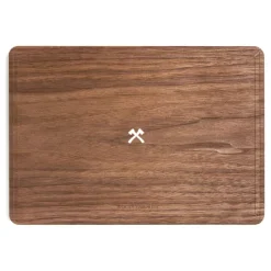 Woodcessories - Walnut / MacBook Skin Cover - MacBook 13 Air - Eco Skin - Axe Logo - Wooden MacBook Cover - Avvenice