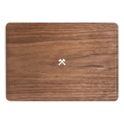 Woodcessories - Walnut / MacBook Skin Cover - MacBook 13 Pro - Eco Skin - Axe Logo - Wooden MacBook Cover - Avvenice