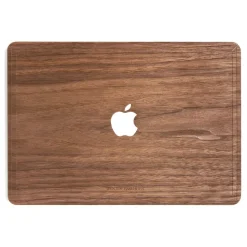 Woodcessories - Walnut / MacBook Skin Cover - MacBook 15 Pro Retina - Eco Skin - Apple Logo - Wooden MacBook Cover - Avvenice