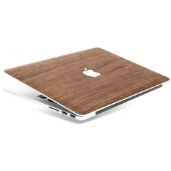 Woodcessories - Walnut / MacBook Skin Cover - MacBook 13 Air - Eco Skin - Apple Logo - Wooden MacBook Cover - Avvenice