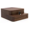 Woodcessories - Walnut / Premium Wooden iMac Stand + iPhone - MacBook 21,5 - Eco Foot - Wooden MacBook Support - Avvenice