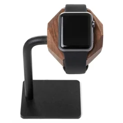 Woodcessories - Walnut / Wooden Apple Watch 1&2 Dock - Apple Watch - Eco Dock Watch - Wooden Apple Watch Support - Avvenice