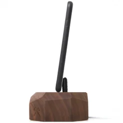 Woodcessories - Walnut / Wooden iPhone 6, 7, 8, X Dock - iPhone Dock - Eco Dock - Wooden iPhone Support - Avvenice