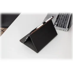 Woodcessories - Walnut and Leather Hard Cover - iPad 12.9 - Flip Case - Eco Flip Leather and Wood - Avvenice