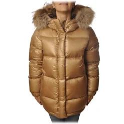 Woolrich - Aliquippa Parka with Fur-trimmed Hood - Gold Khaki- Jacket - Luxury Exclusive Collection - Avvenice