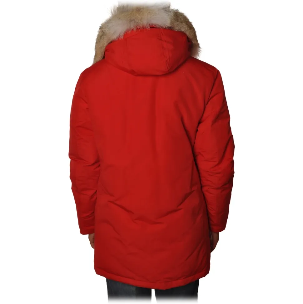 Woolrich - Arctic Parka DF - Red - Jacket - Luxury Exclusive Collection - Avvenice