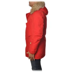 Woolrich - Arctic Parka With Detachable Fur - Red - Jacket - Luxury Exclusive Collection - Avvenice