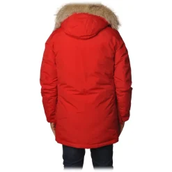 Woolrich - Arctic Parka With Detachable Fur - Red - Jacket - Luxury Exclusive Collection - Avvenice