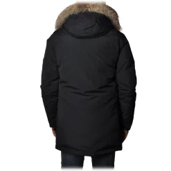 Woolrich - Arctic Parka with Detachable Fur - Blue - Jacket - Luxury Exclusive Collection - Avvenice