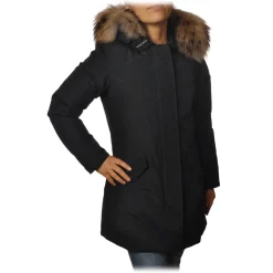 Woolrich - Artic Parka FR with Fur-trimmed Hood - Blue - Jacket - Luxury Exclusive Collection - Avvenice