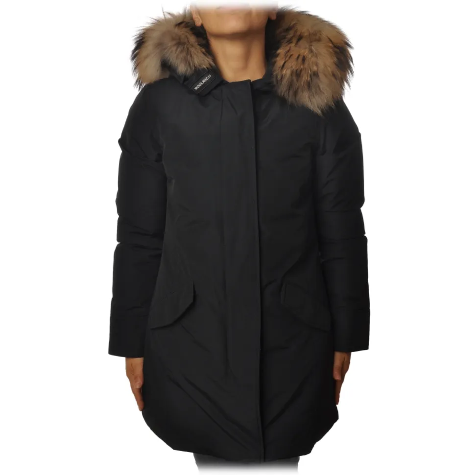 Woolrich - Artic Parka FR with Fur-trimmed Hood - Blue - Jacket - Luxury Exclusive Collection - Avvenice