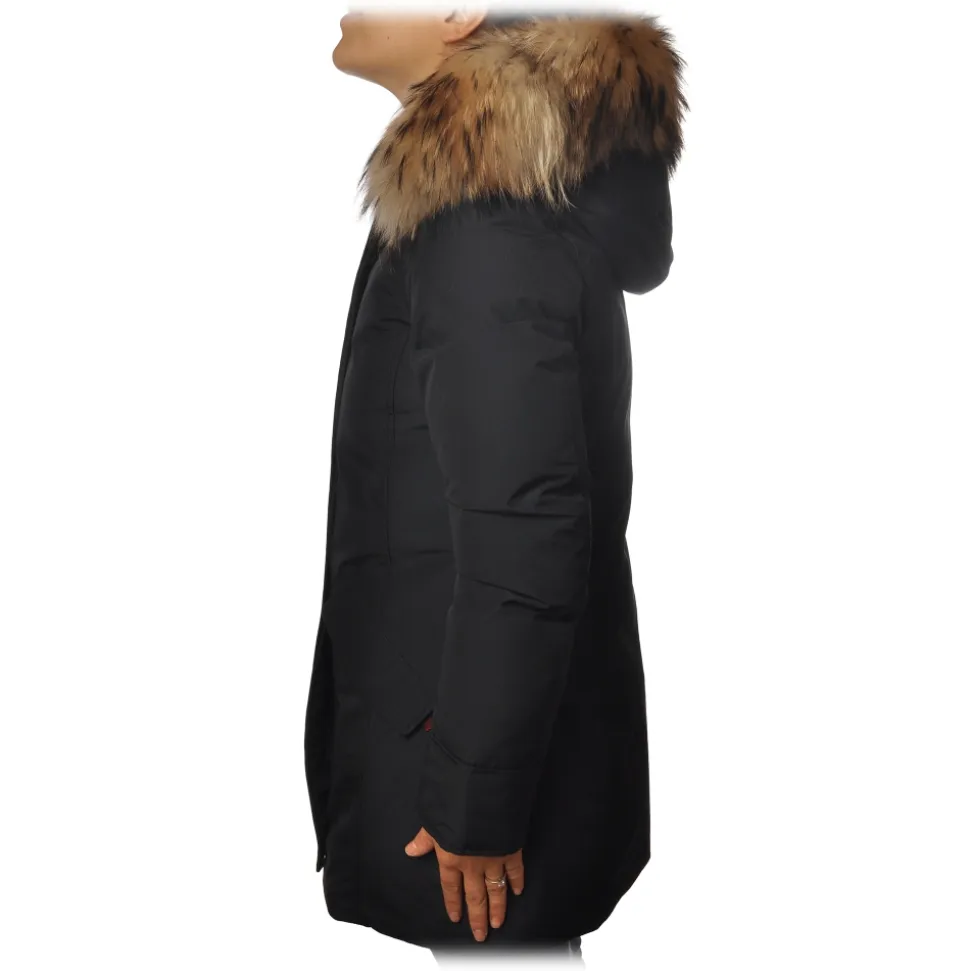Woolrich - Artic Parka FR with Fur-trimmed Hood - Blue - Jacket - Luxury Exclusive Collection - Avvenice