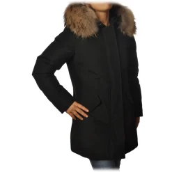 Woolrich - Artic Parka FR with Fur-trimmed Hood - Black - Jacket - Luxury Exclusive Collection - Avvenice