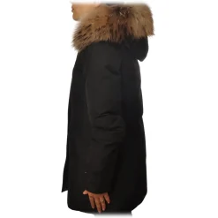 Woolrich - Artic Parka FR with Fur-trimmed Hood - Black - Jacket - Luxury Exclusive Collection - Avvenice