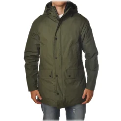 Woolrich - Cotton Parka Jacket with Hood - Green - Jacket - Luxury Exclusive Collection - Avvenice