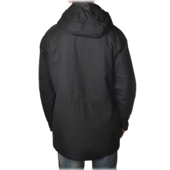 Woolrich - Cotton Parka Jacket with Hood - Blue - Jacket - Luxury Exclusive Collection - Avvenice