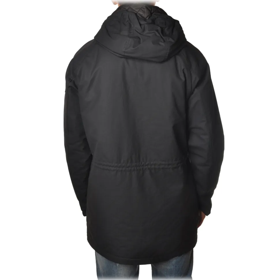 Woolrich - Cotton Parka Jacket with Hood - Blue - Jacket - Luxury Exclusive Collection - Avvenice