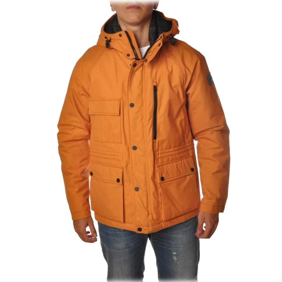 Woolrich - Cotton Parka Jacket - Orange - Jacket - Luxury Exclusive Collection - Avvenice