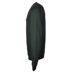 Woolrich - Crewneck Sweatshirt with Logo - Green - Luxury Exclusive Collection - Avvenice