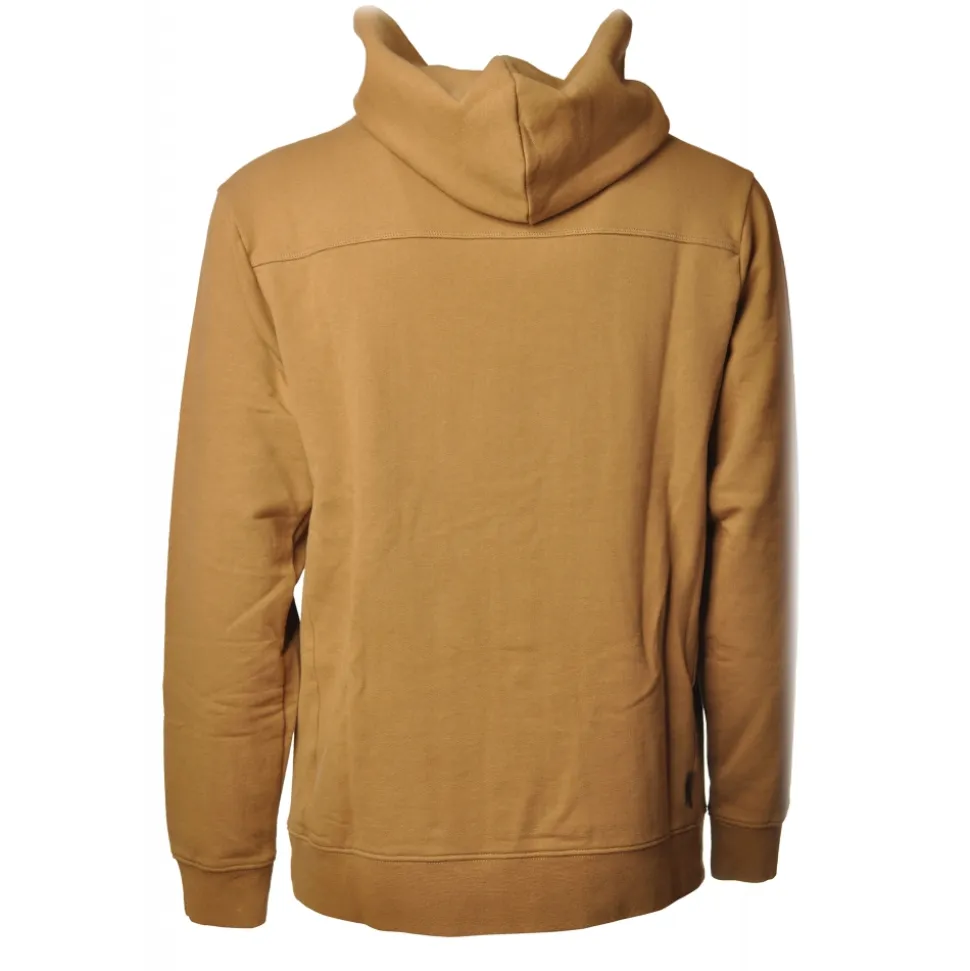 Woolrich - Hooded Sweatshirt with Logo - Beige - Luxury Exclusive Collection - Avvenice
